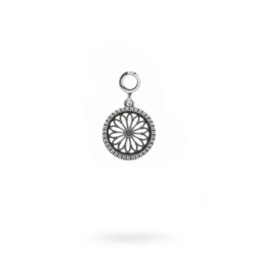 Ellius Jewelry Charm Rose Window S. Mauro | Sorgono Shop