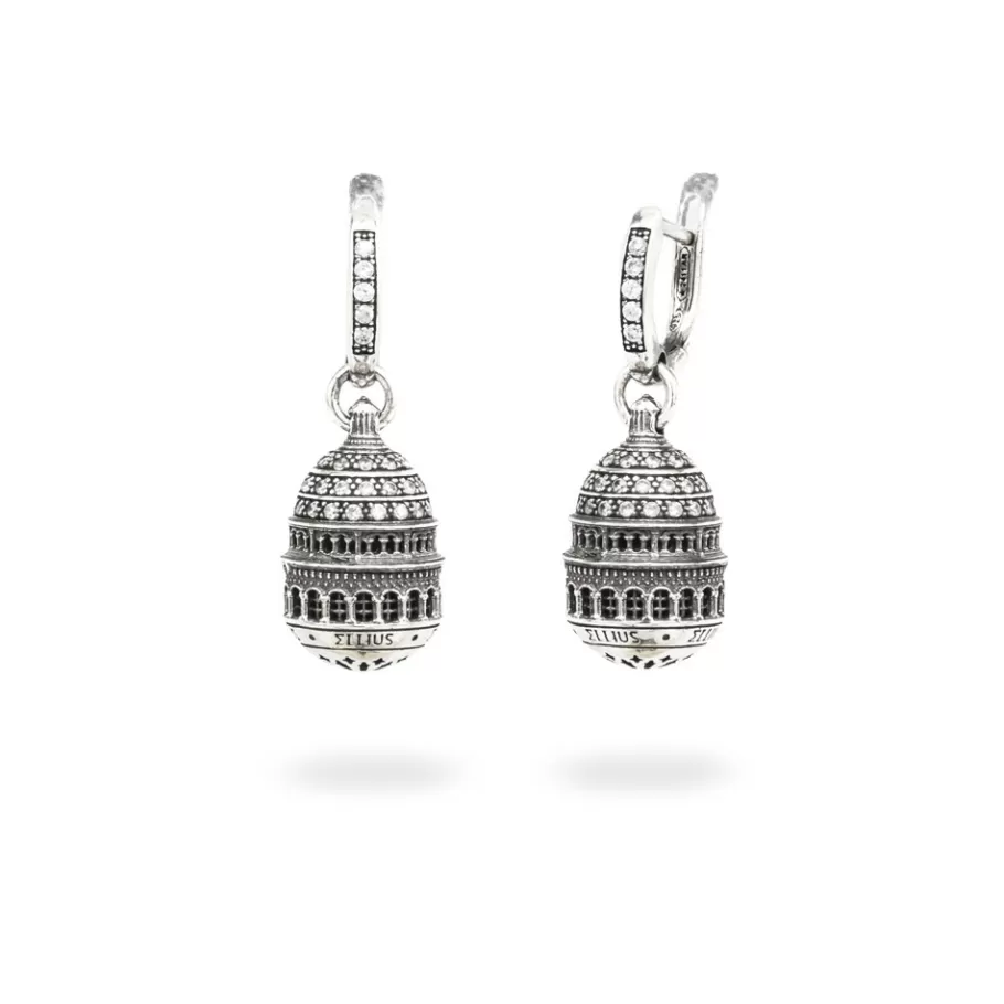 Ellius Jewelry Dome Earrings Basilica Of The Sacred Heart | Paris Best Sale