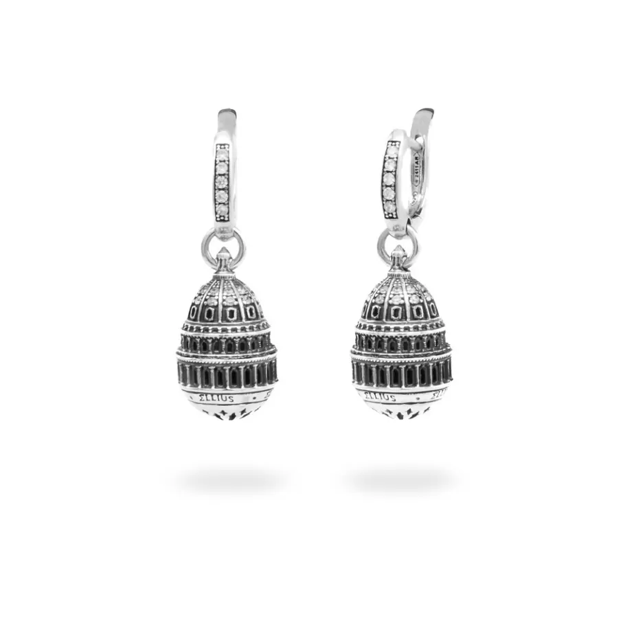 Ellius Jewelry Dome Earrings Capitol | Washington Shop