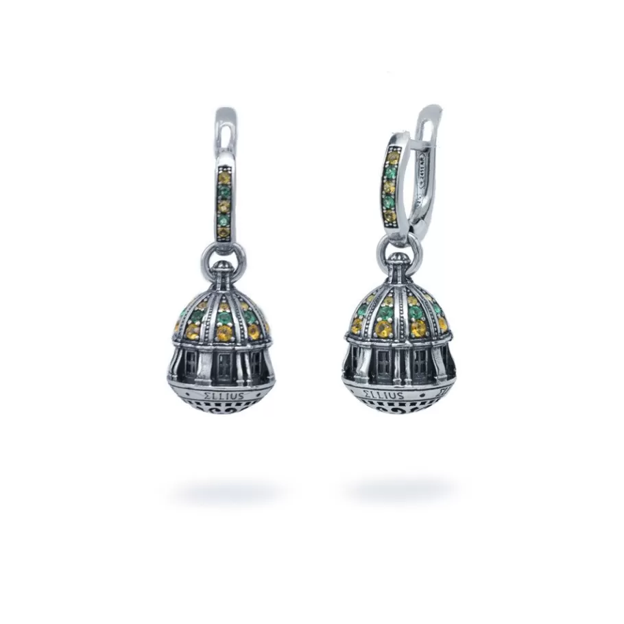 Ellius Jewelry Dome Earrings S. Maria Della Sanita | Napoli Outlet