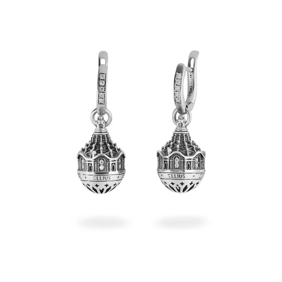 Ellius Jewelry Dome Earrings Shroud Chapel | Torino Hot