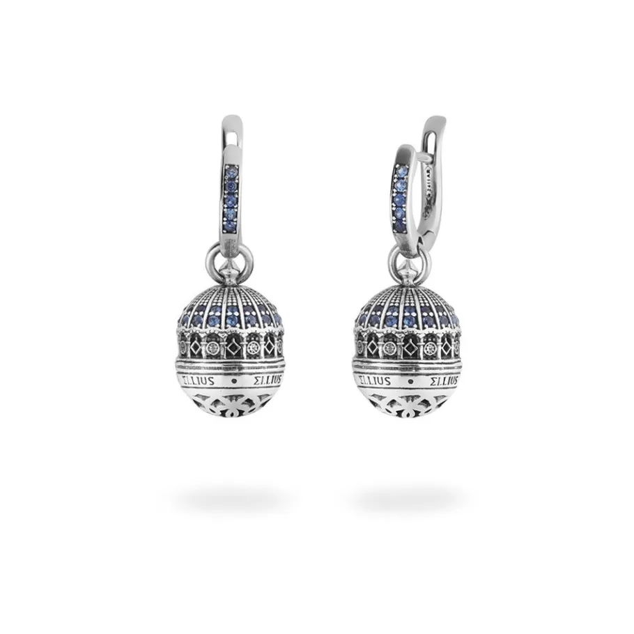 Ellius Jewelry Dome Earrings Ss. Trinita And St. Spiridione | Trieste Outlet