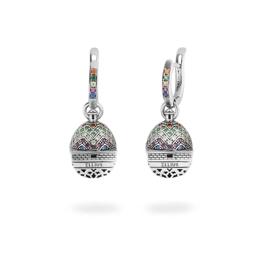 Ellius Jewelry Dome Earrings St. Paolo | Olbia Shop