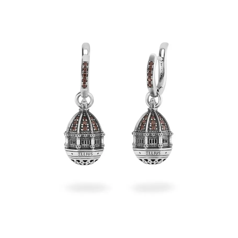 Ellius Jewelry Dome Earrings St. Pietro Apostolo | Cerignola New