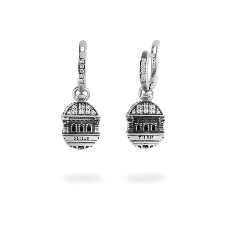 Ellius Jewelry Dome Earrings Tempio Maggiore | Roma Cheap