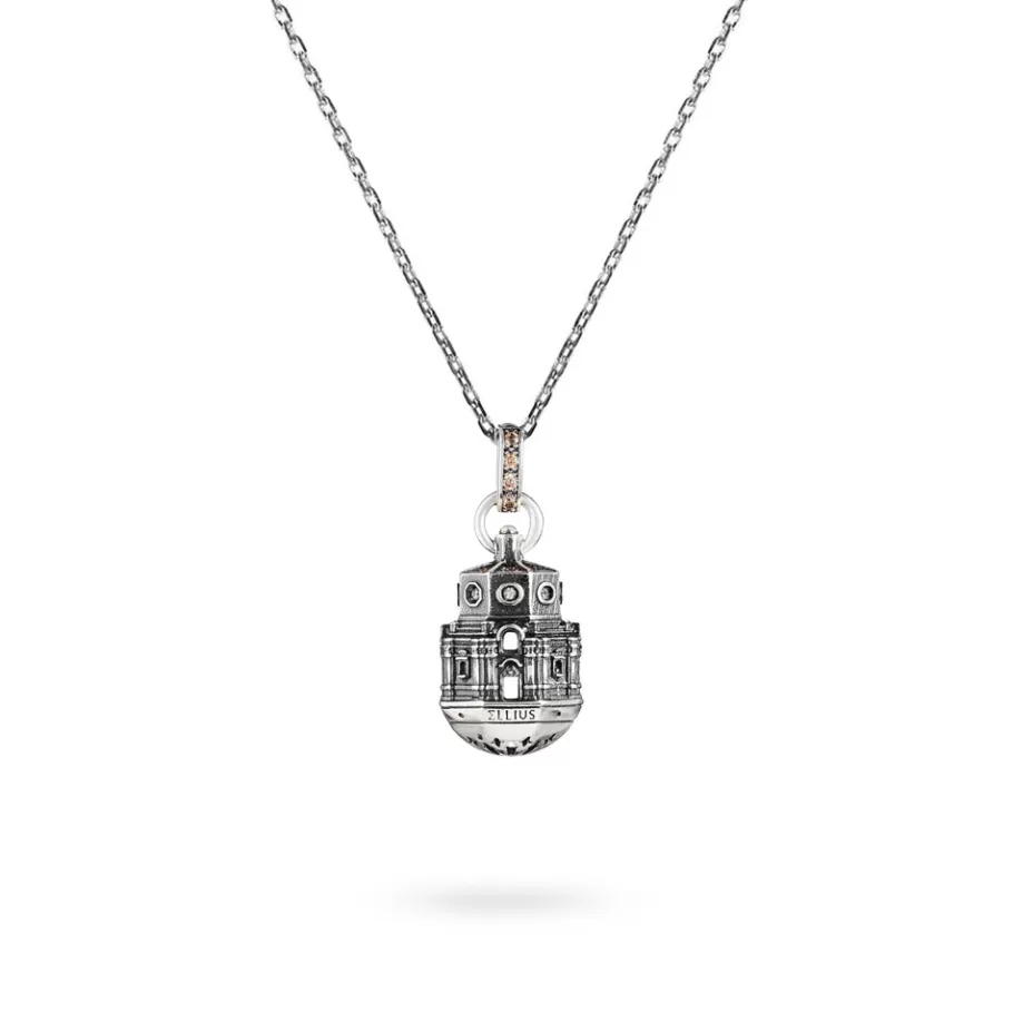 Ellius Jewelry Dome Necklace Basilica Of Santa Lucia At The Sepulcher | Siracusa Outlet