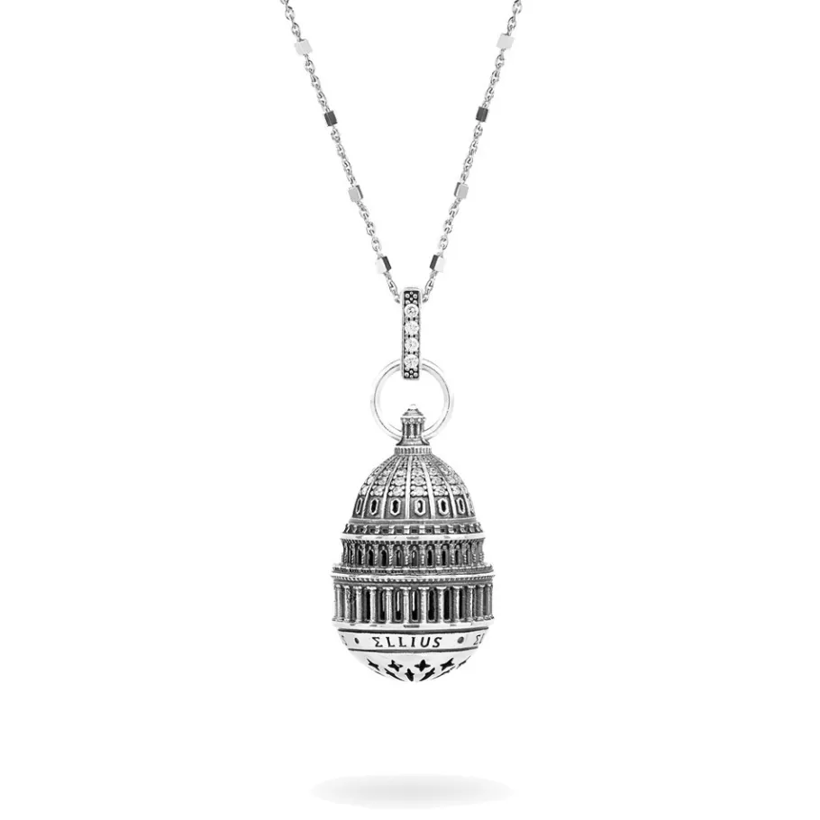 Ellius Jewelry Dome Necklace Capitol | Washington Outlet