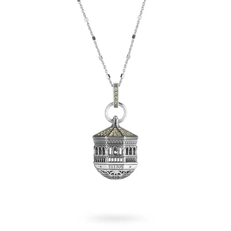 Ellius Jewelry Dome Necklace St. Ambrogio | Milano New