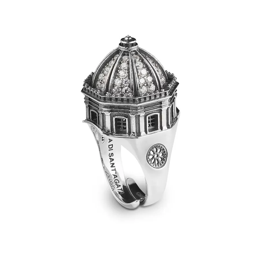 Ellius Jewelry Dome Ring Badia St. Agata | Catania Clearance