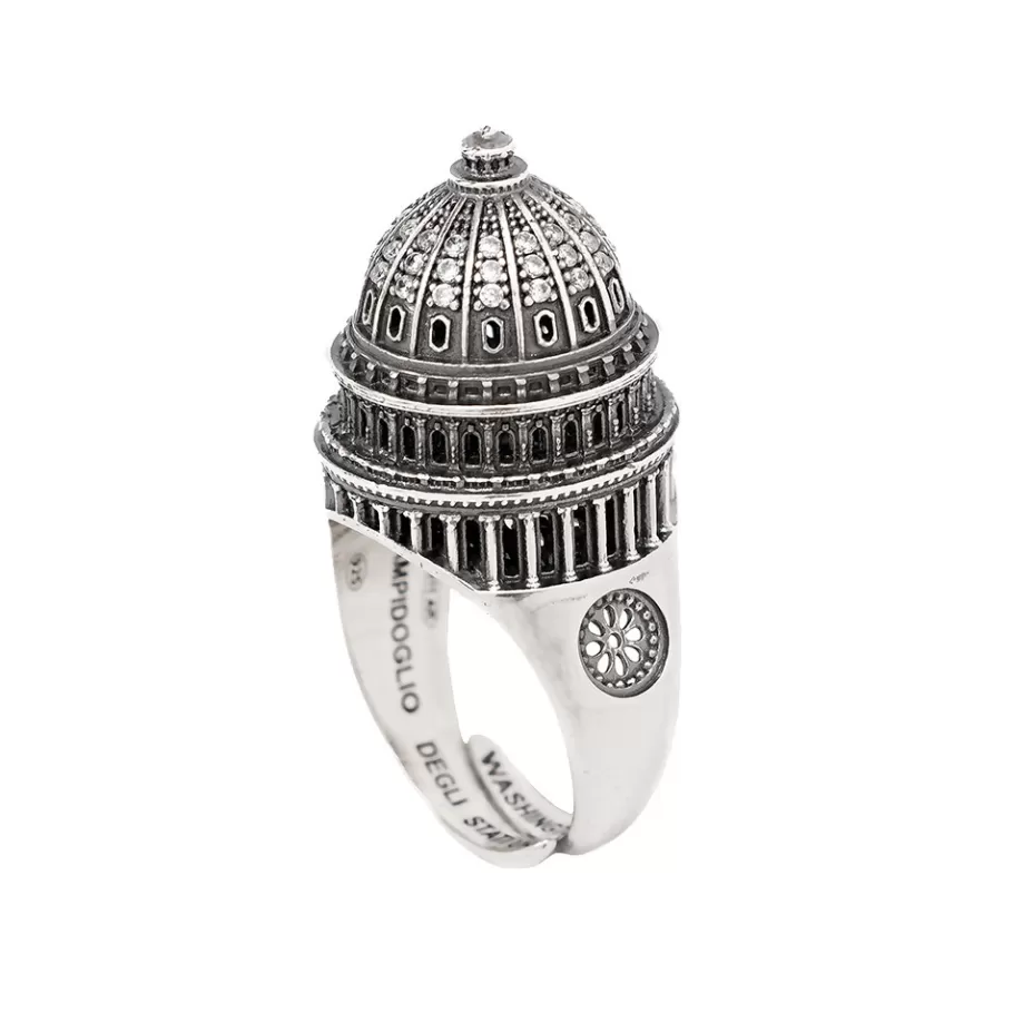 Ellius Jewelry Dome Ring Capitol | Washington Best