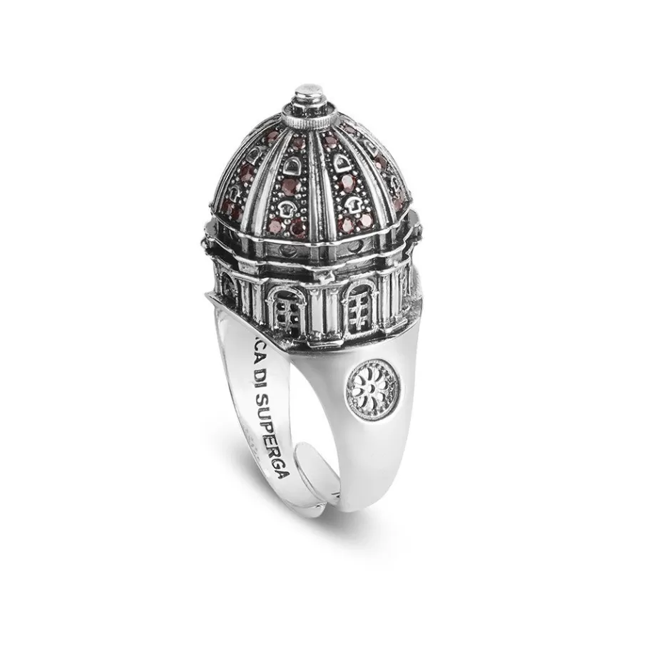 Ellius Jewelry Dome Ring M. Delle Grazie Superga | Turin Outlet