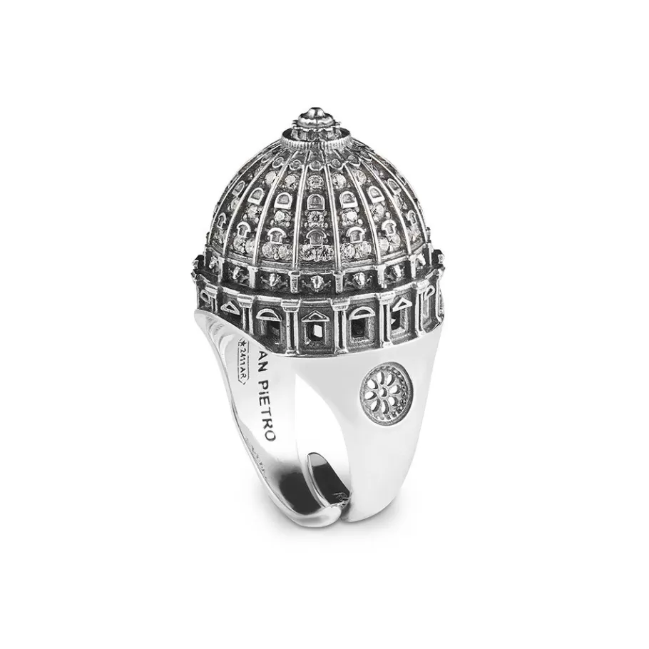 Ellius Jewelry Dome Ring St. Pietro | Roma Sale