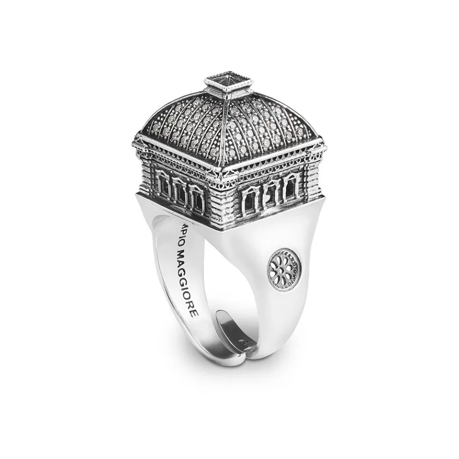 Ellius Jewelry Dome Ring Tempio Maggiore | Roma Store