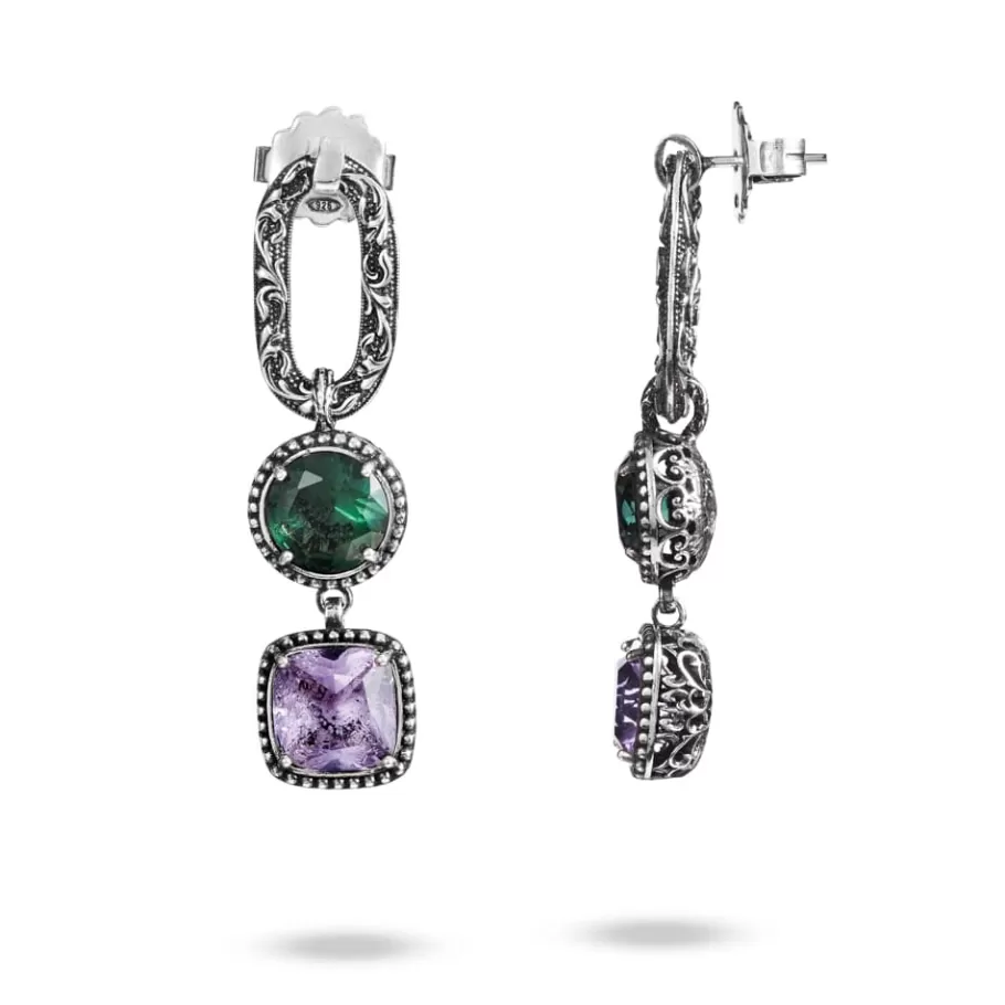 Ellius Jewelry Ecstasy Earrings With Link Pendant Online