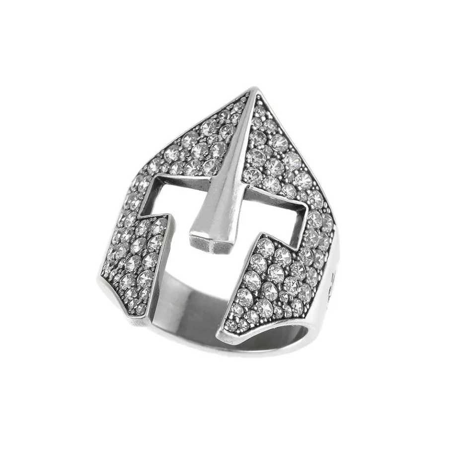 Ellius Jewelry Female Gladiator Helmet Ring Cheap