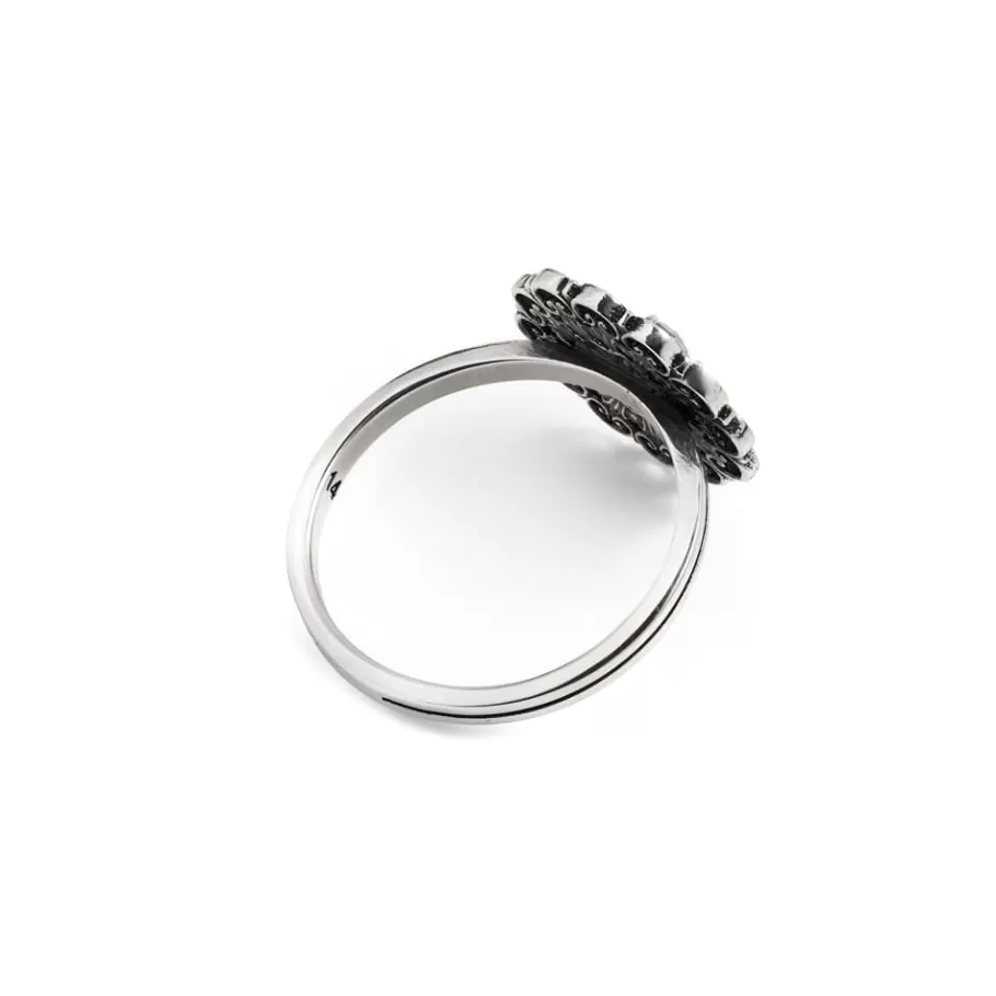 Ellius Jewelry Floral Ring Outlet