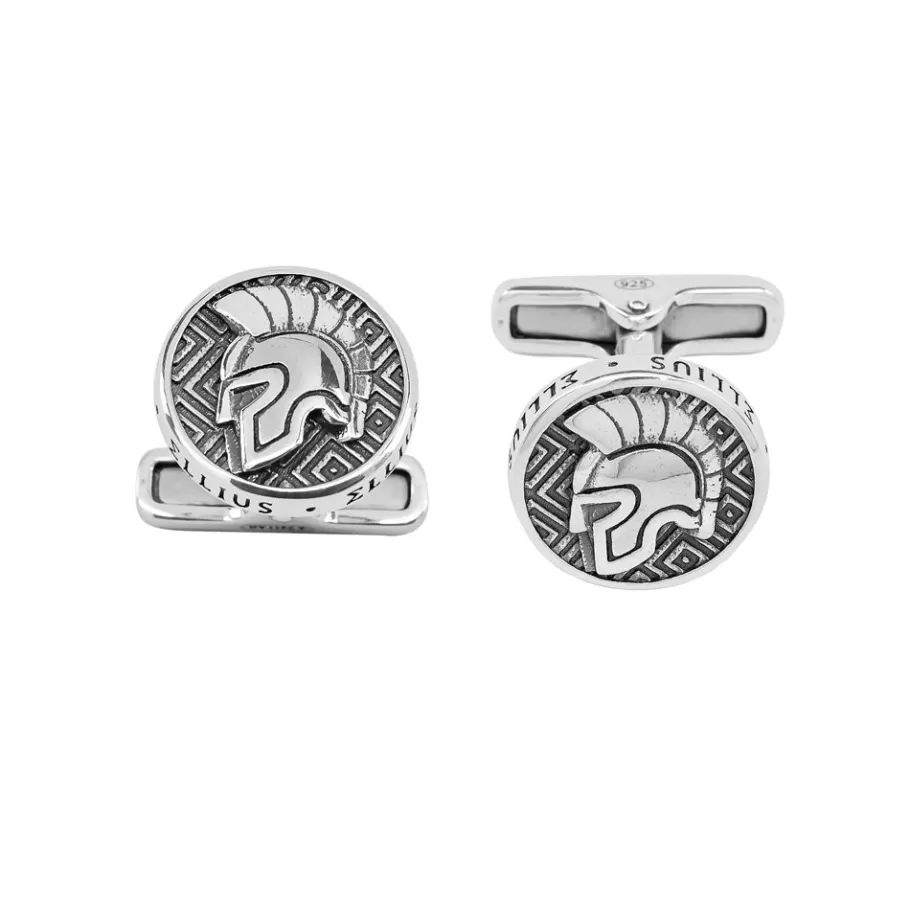 Ellius Jewelry Gladiator Cufflinks Cheap