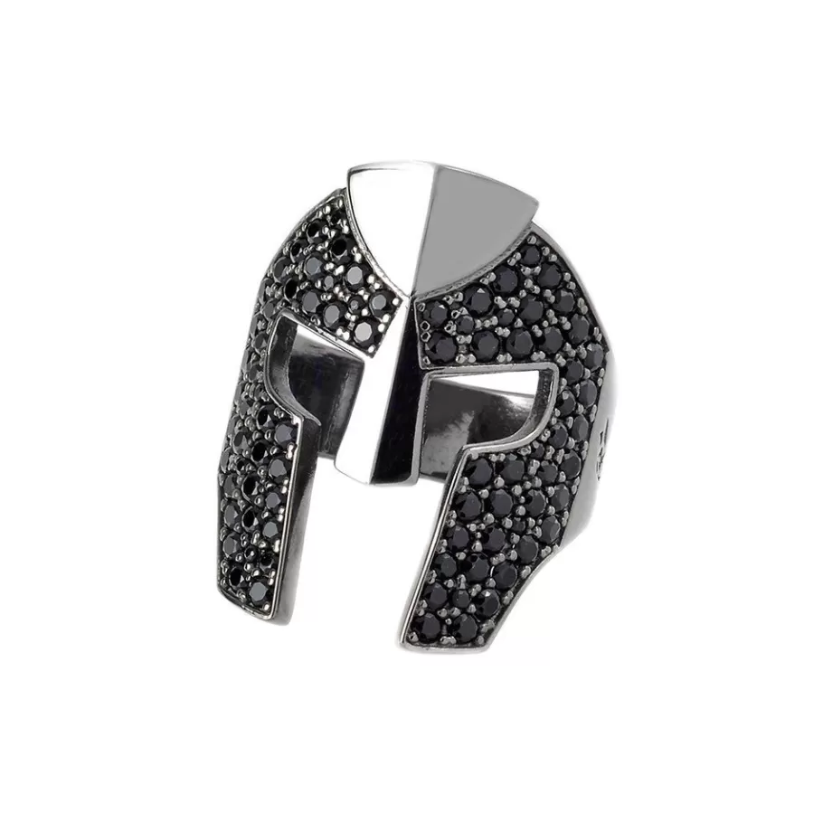 Ellius Jewelry Helmet Gladiator Ring Sale