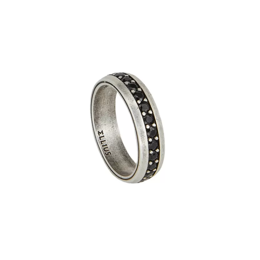 Ellius Jewelry Men'S Stone Ring | Solaris Outlet