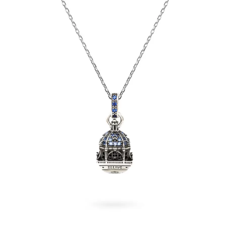 Ellius Jewelry Minimal Dome Necklace Cathedral Of Almudena | Madrid Shop