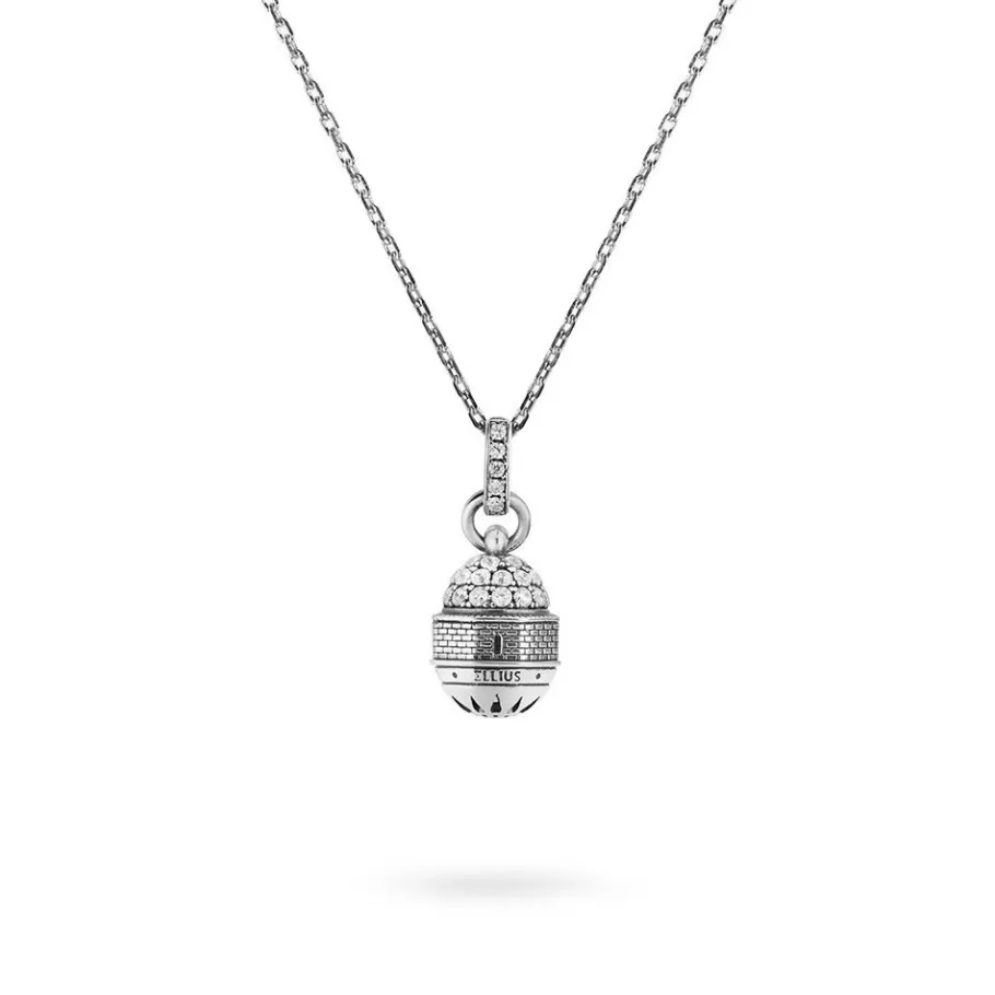 Ellius Jewelry Minimal Dome Necklace Edicola Of Ascension | Jerusalem Online