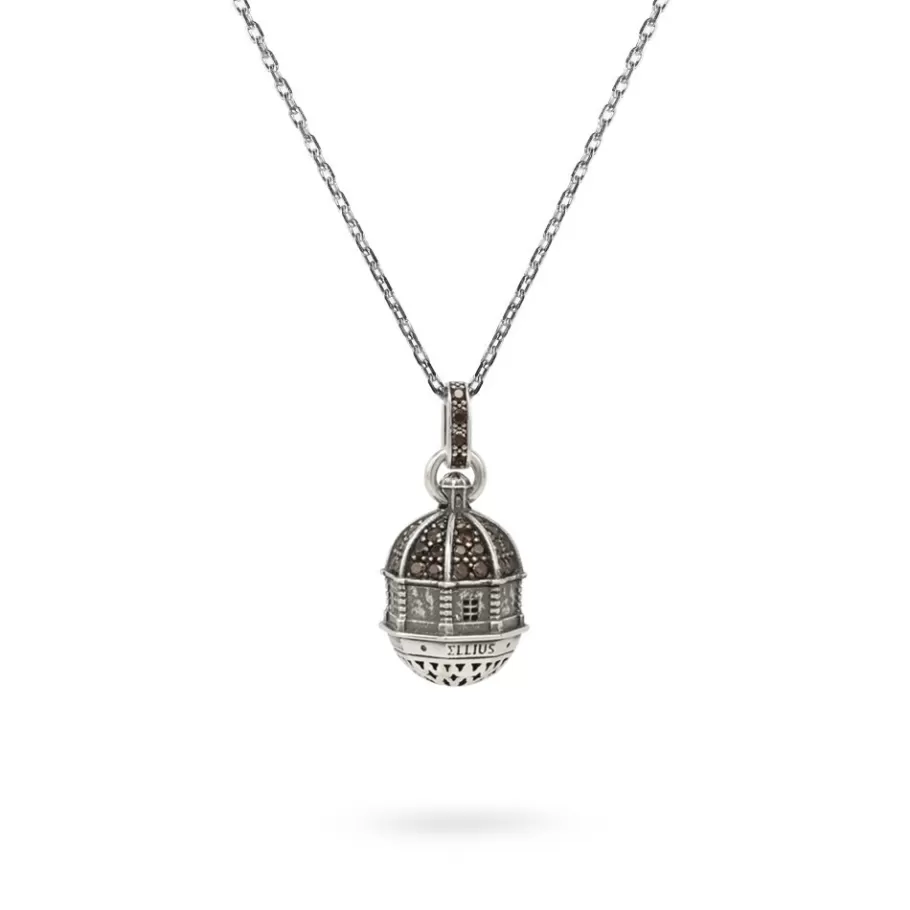 Ellius Jewelry Minimal Dome Necklace S. Maria Assunta | Cagliari Cheap