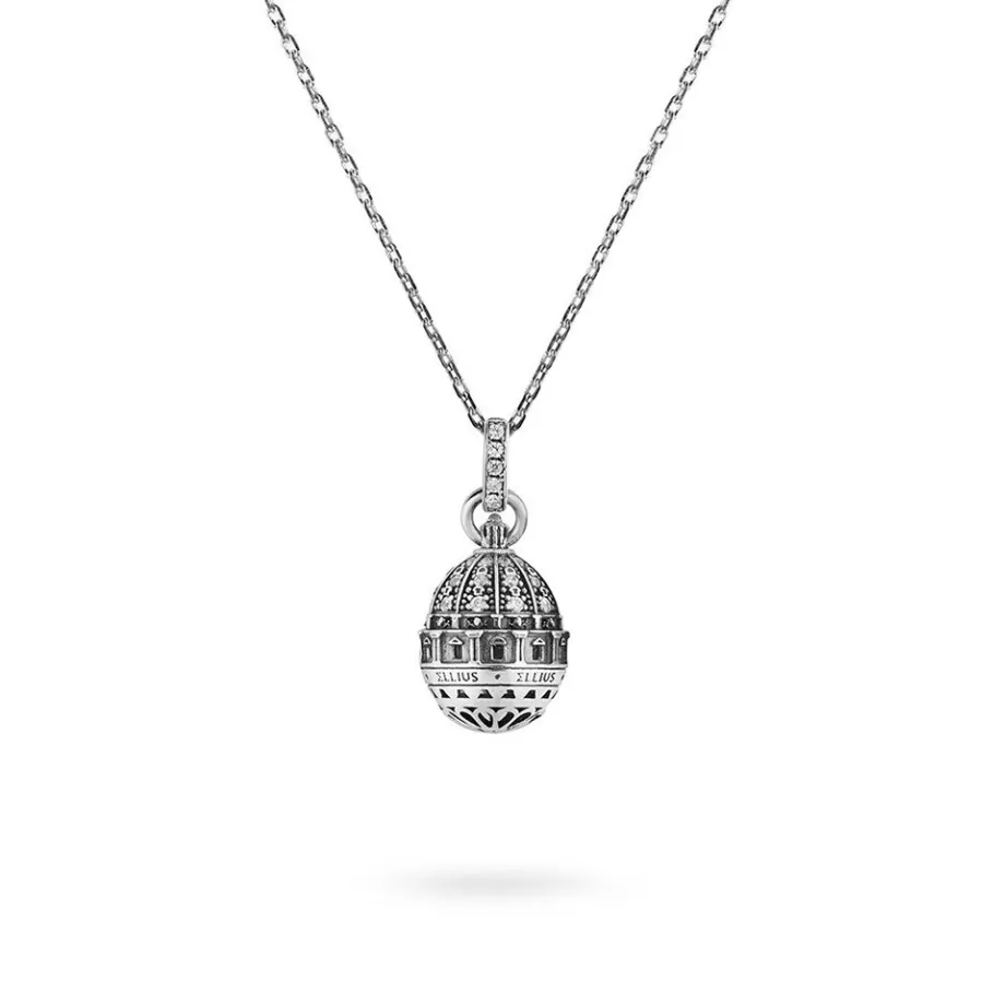 Ellius Jewelry Minimal Dome Necklace San Pietro | Rome Flash Sale