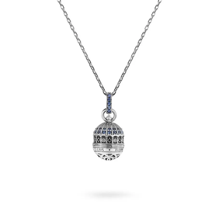 Ellius Jewelry Minimal Dome Necklace Ss. Trinity And Saint Spyridon | Trieste Online