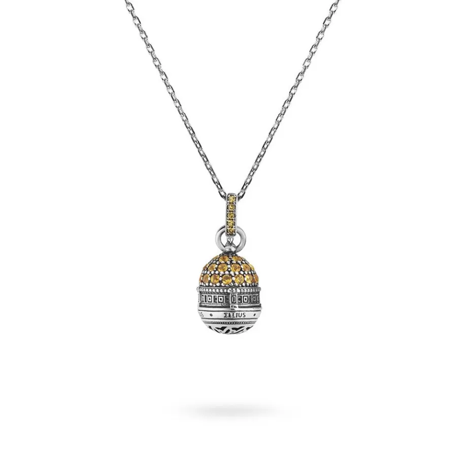 Ellius Jewelry Minimal Dome Of The Rock Necklace | Jerusalem Fashion