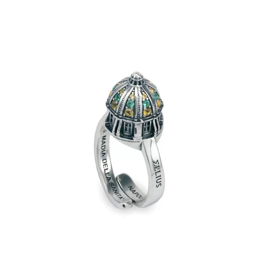 Ellius Jewelry Minimal Dome Ring S. Maria Della Sanita | Naples Sale