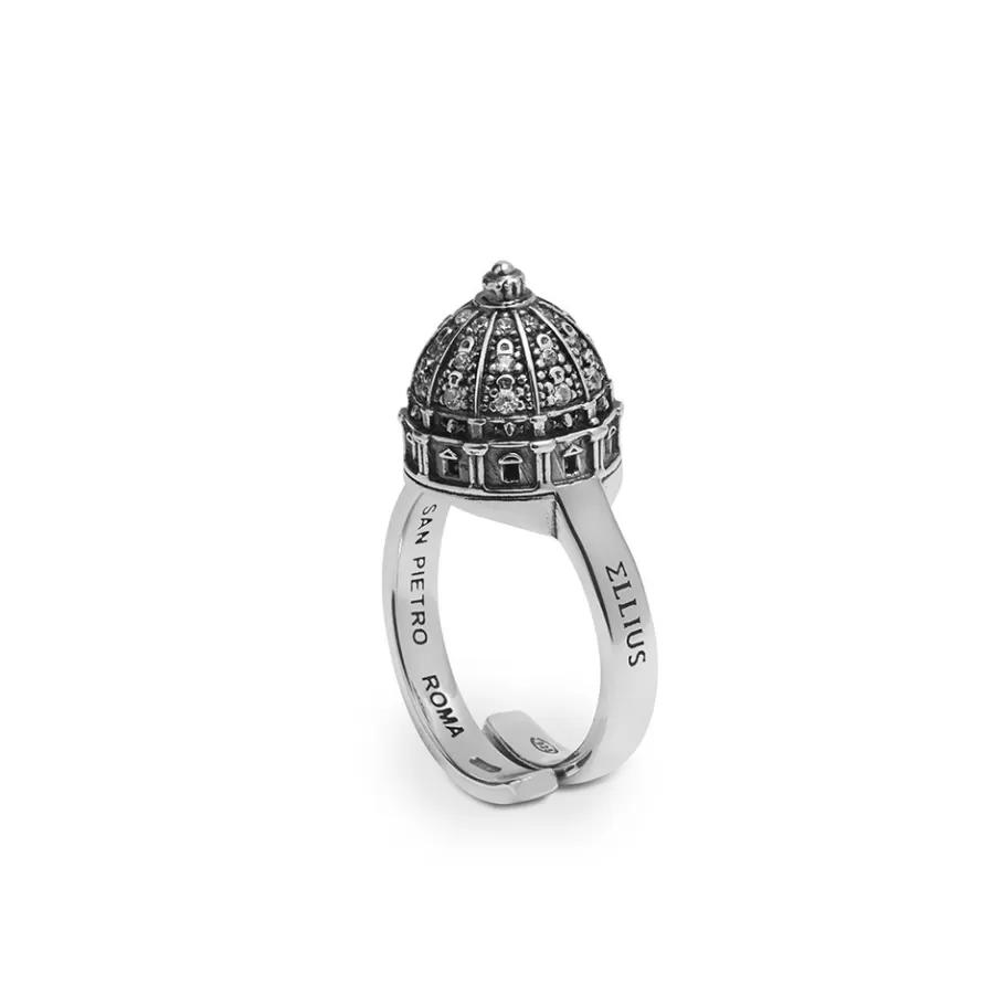 Ellius Jewelry Minimal Dome Ring St. Pietro | Roma Outlet