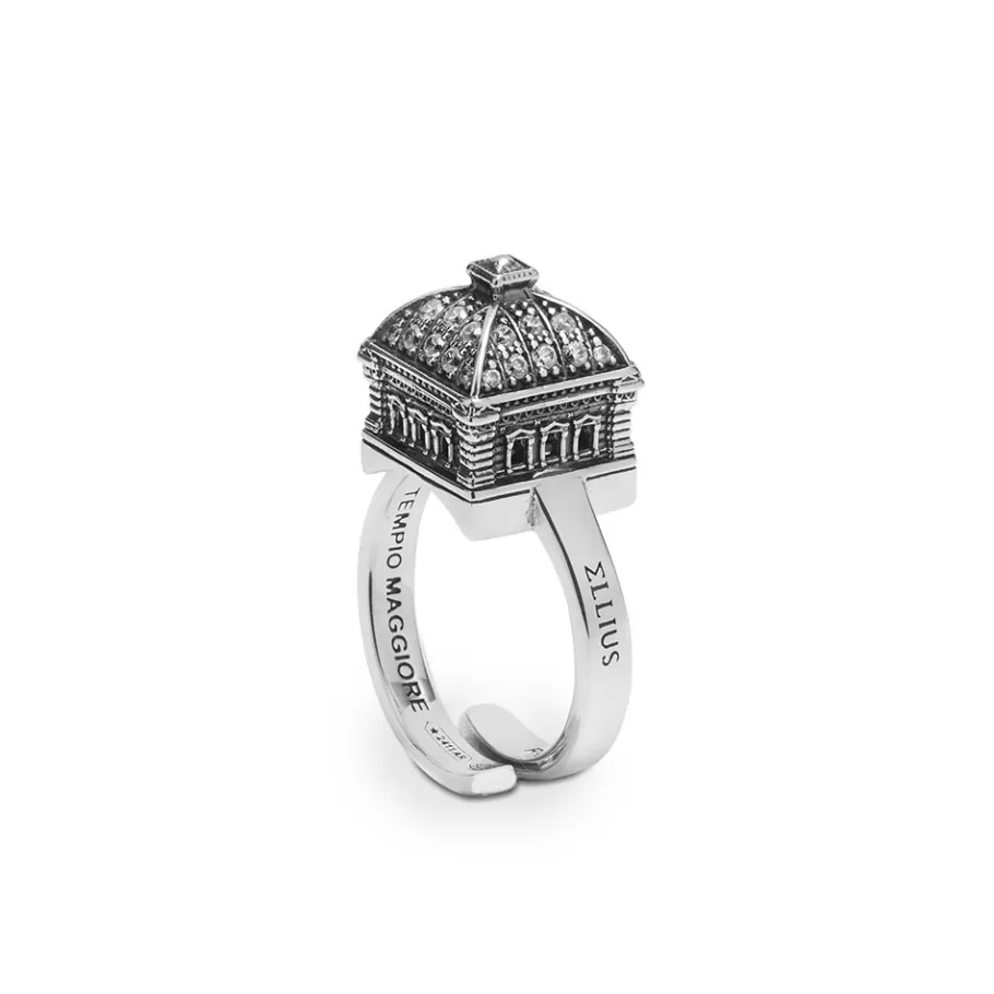 Ellius Jewelry Minimal Dome Ring Tempio Maggiore | Roma Hot