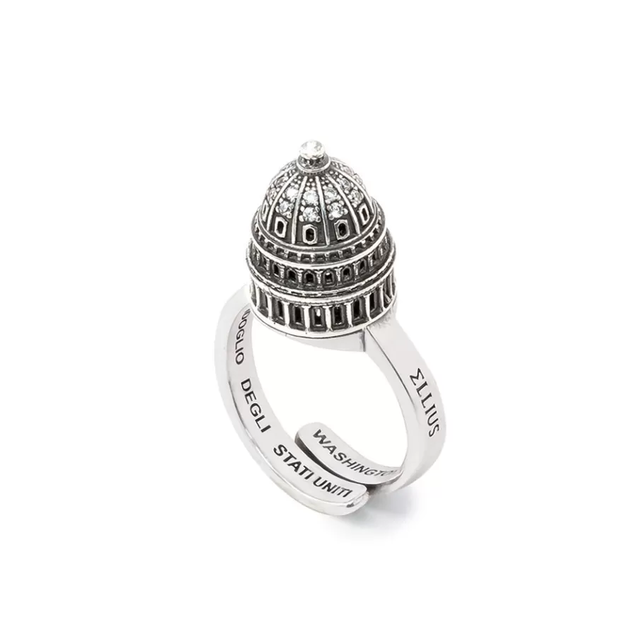 Ellius Jewelry Minimal Ring Dome Of The Capitol | Washington Clearance