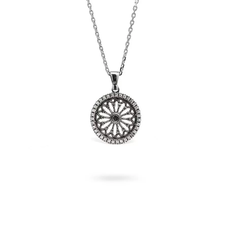 Ellius Jewelry Minimal Rose Window Necklace S. Maria In Cielo | Modena Flash Sale