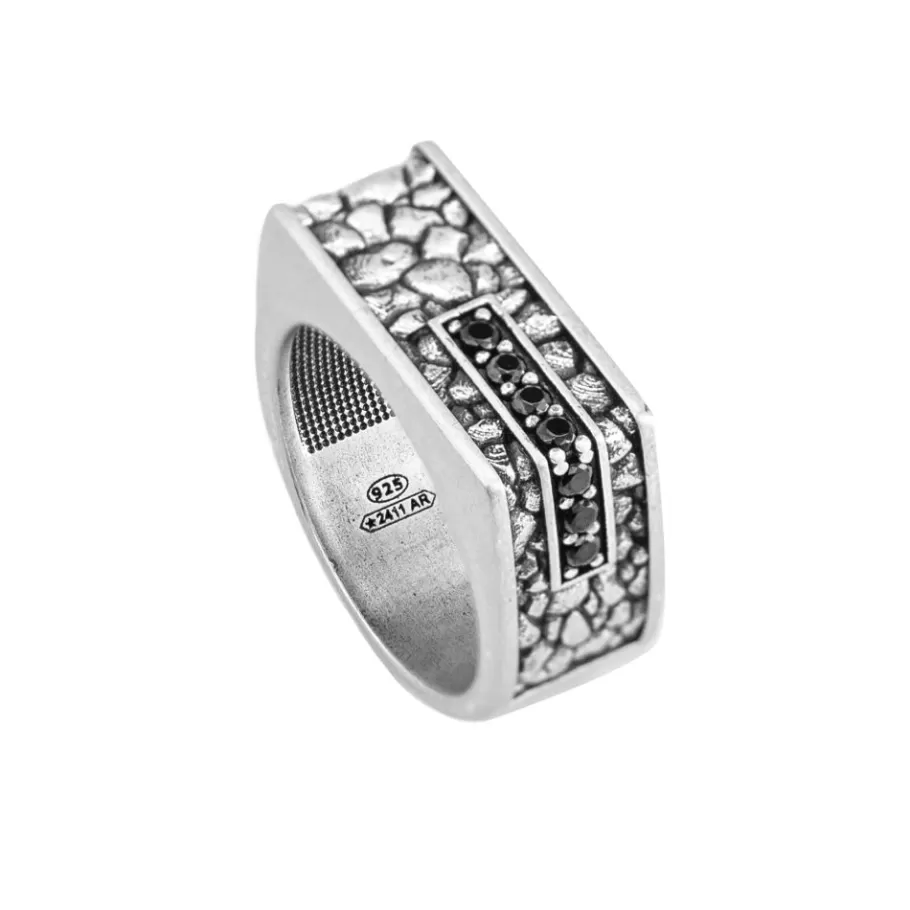 Ellius Jewelry Opus Ring With Stone Outlet