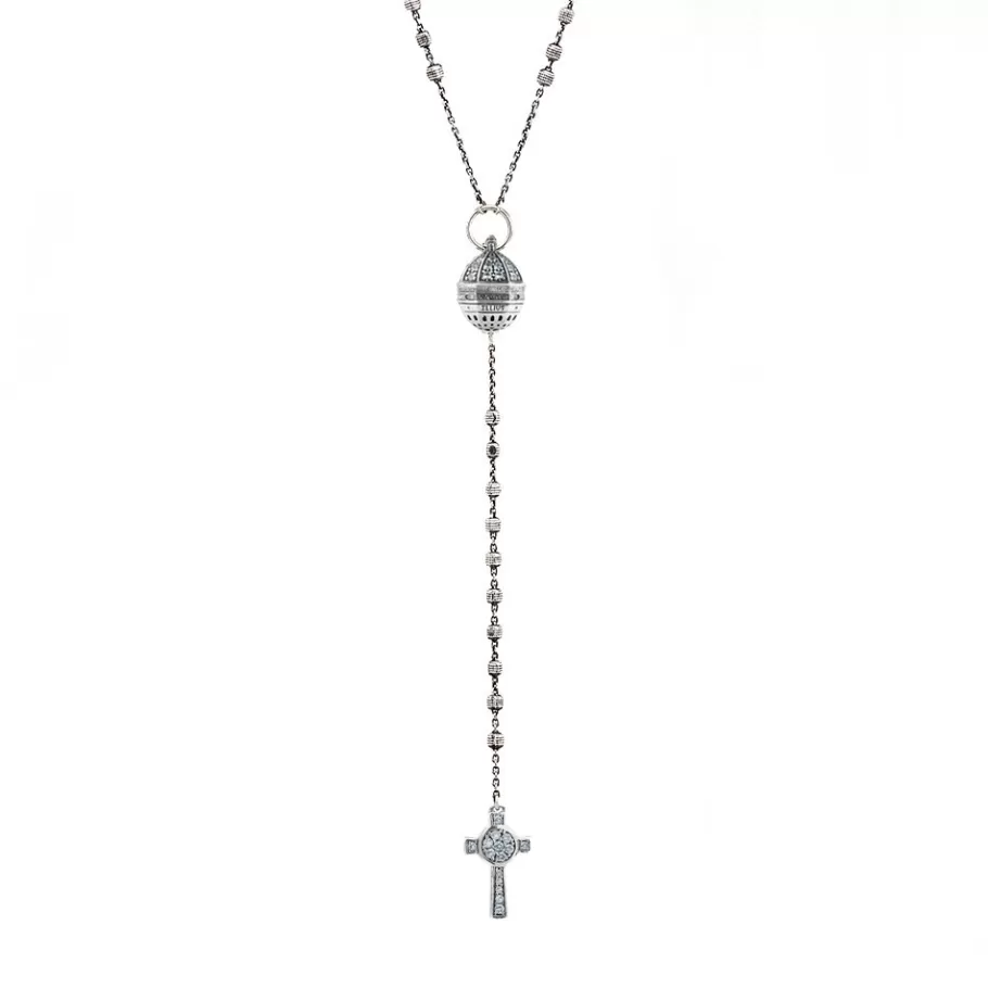 Ellius Jewelry Rosary Dome Necklace San Rufino | Assisi Outlet