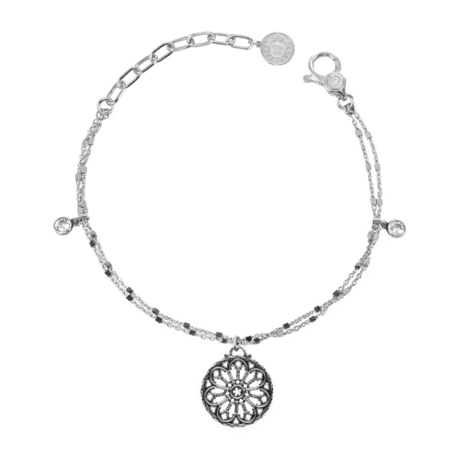 Ellius Jewelry Rose Window Charm Bracelet | Florence Cheap