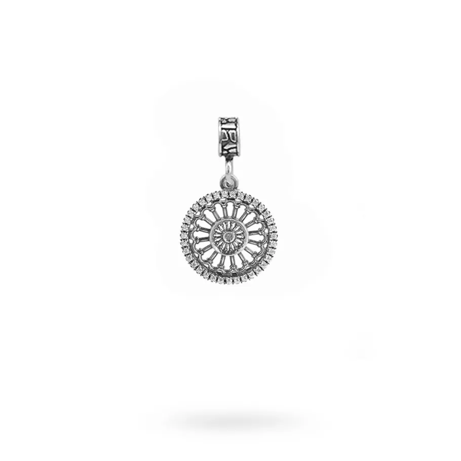 Ellius Jewelry Rose Window Charm Madonna Della Bruna | Matera Outlet