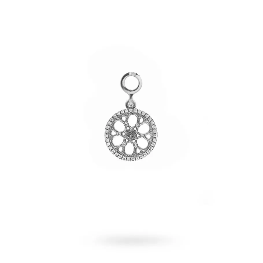 Ellius Jewelry Rose Window Charm Synagogue | Trieste Sale