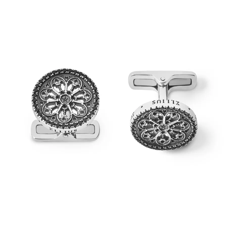 Ellius Jewelry Rose Window Cufflinks Cathedral | Florence Cheap