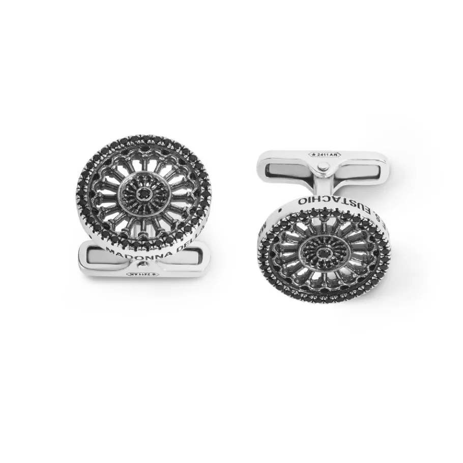 Ellius Jewelry Rose Window Cufflinks Cathedral Of The Madonna Della Bruna | Matera Best