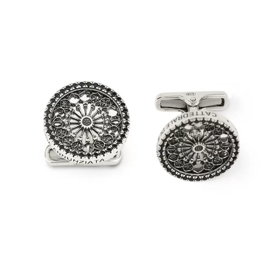 Ellius Jewelry Rose Window Cufflinks S. M. Annunziata | Otranto Cheap