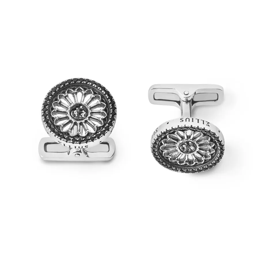 Ellius Jewelry Rose Window Cufflinks St. Lorenzo | Genova Hot