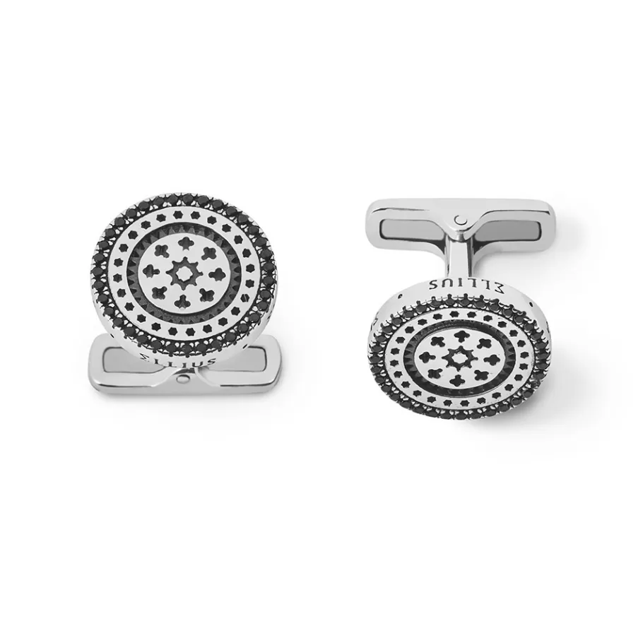 Ellius Jewelry Rose Window Cufflinks St. Maria Assunta | Palermo New