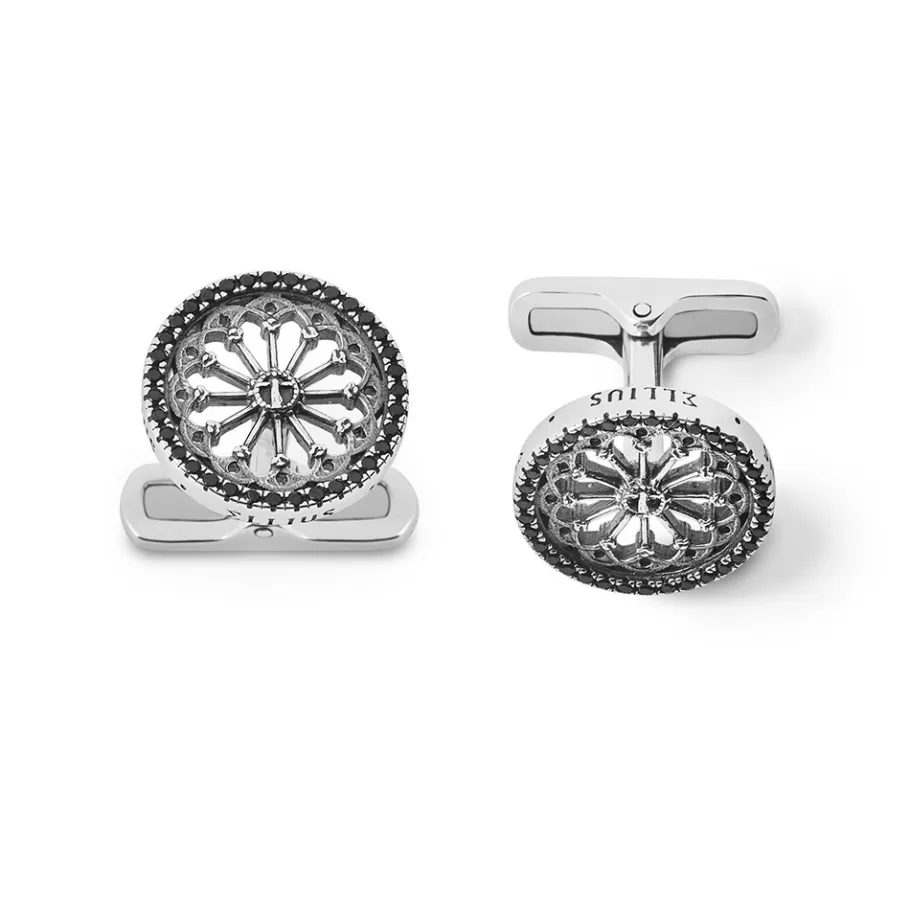 Ellius Jewelry Rose Window Cufflinks St. Vigilio | Trento Shop