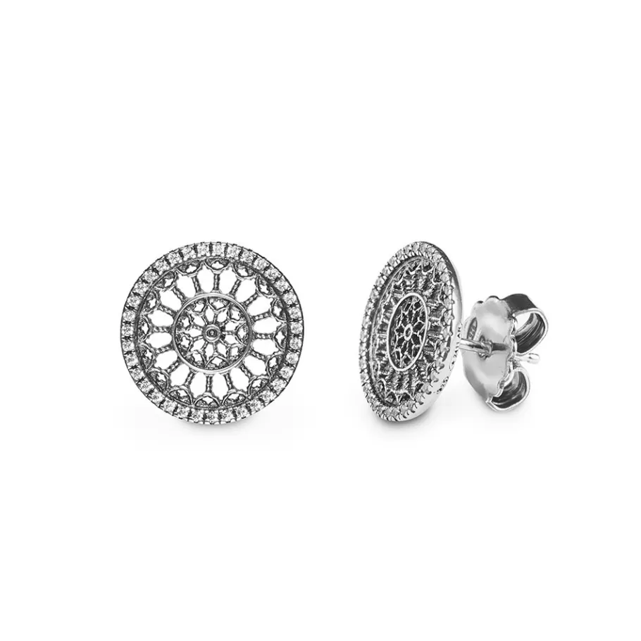 Ellius Jewelry Rose Window Earrings Basilica Of Collemaggio | L'Aquila Discount