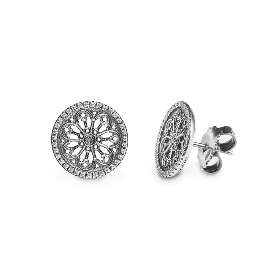 Ellius Jewelry Rose Window Earrings Cathedral | Florence Fashion