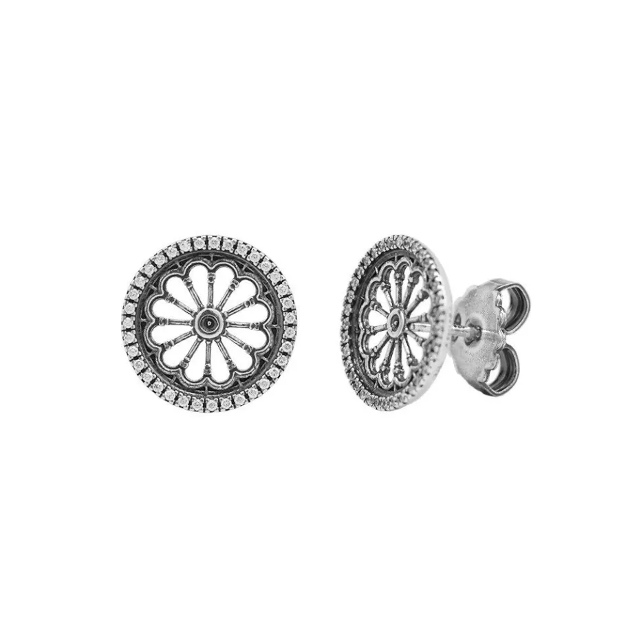 Ellius Jewelry Rose Window Earrings Maria Ss. Assunta | Reggio Calabria Flash Sale