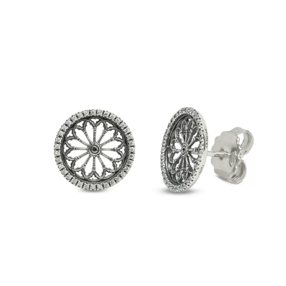 Ellius Jewelry Rose Window Earrings S. Donato | Pinerolo Cheap