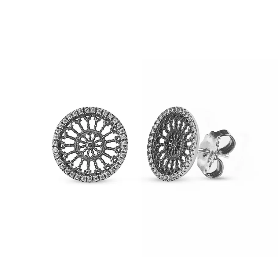 Ellius Jewelry Rose Window Earrings S. Maria Assunta | Como New